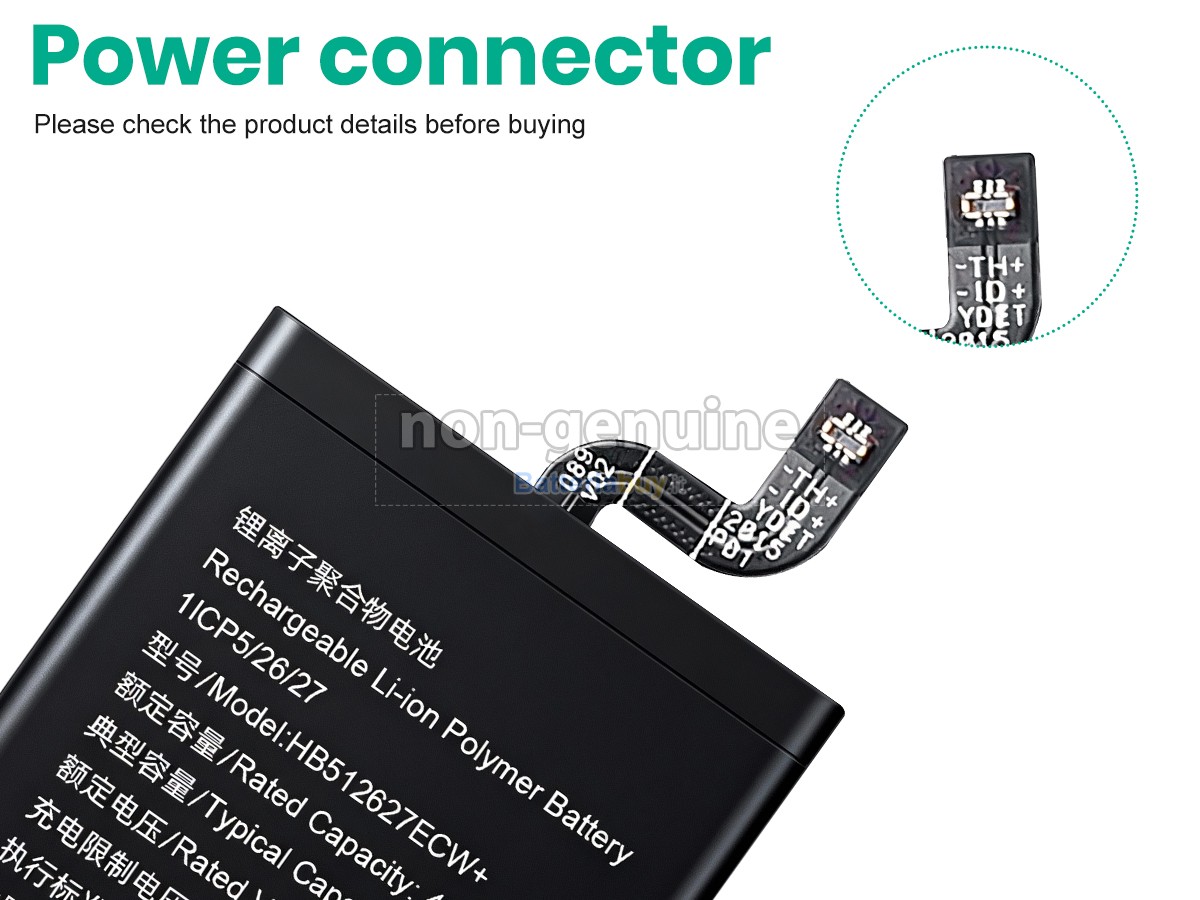 Batteria per Huawei WATCH GT 46MM