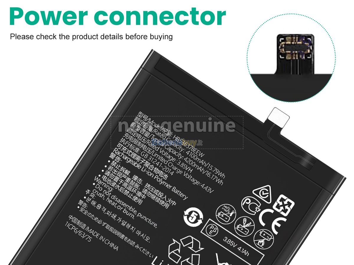 Batteria per Huawei MATE 40E
