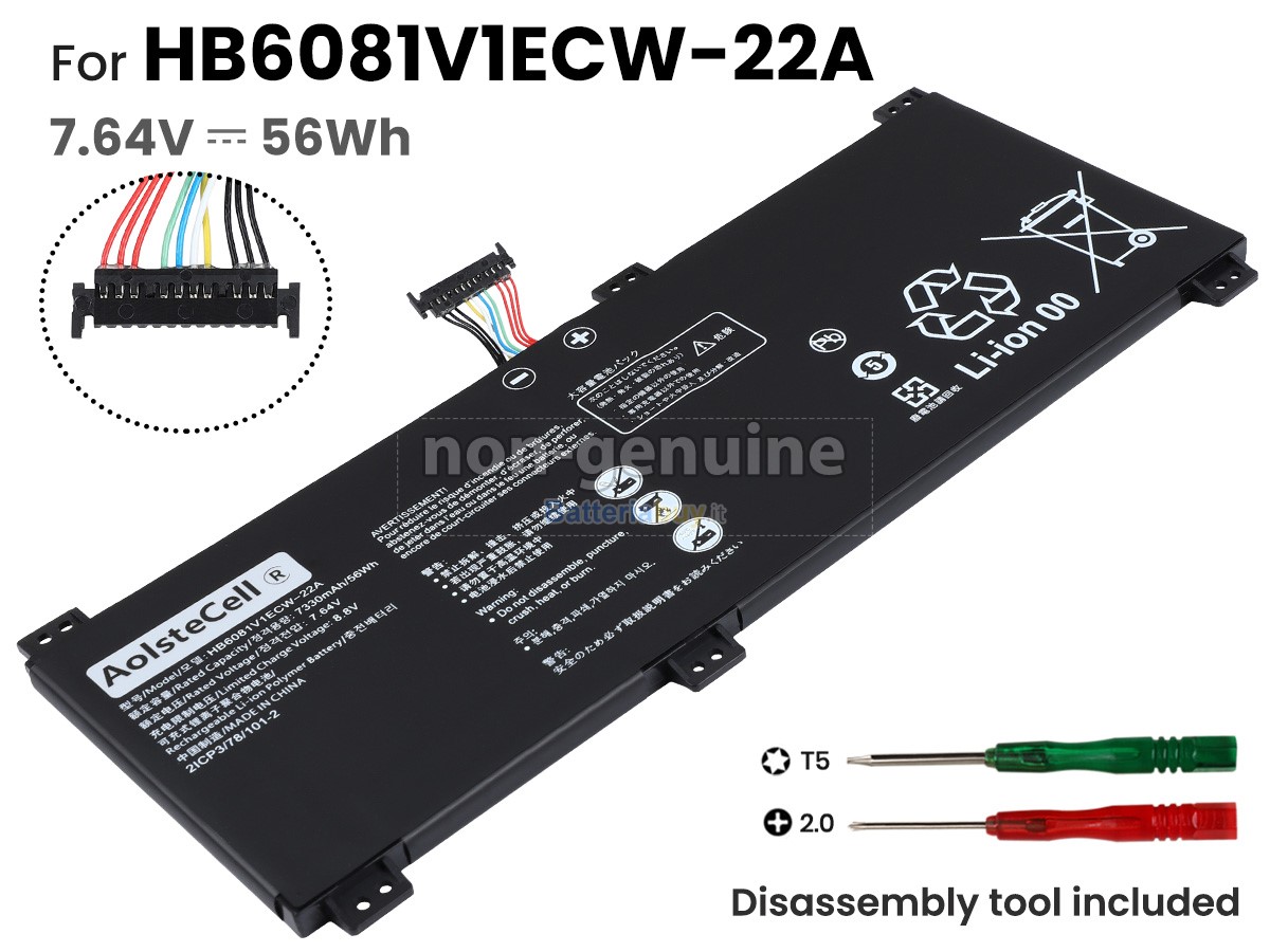 Batteria per Huawei HLYL-WFQ9