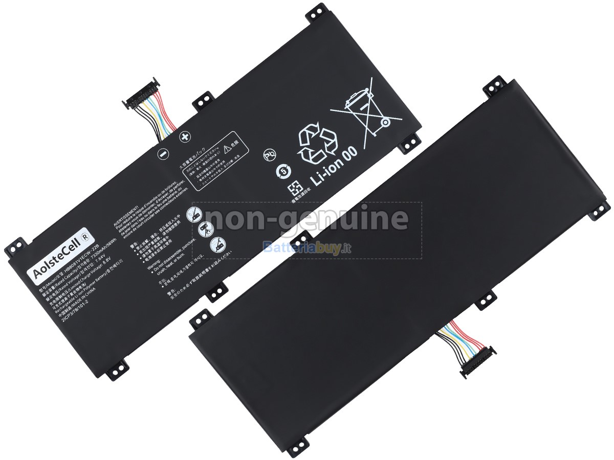 Batteria per Huawei HB6081V1ECW-22B(2ICP3/78/101-2)