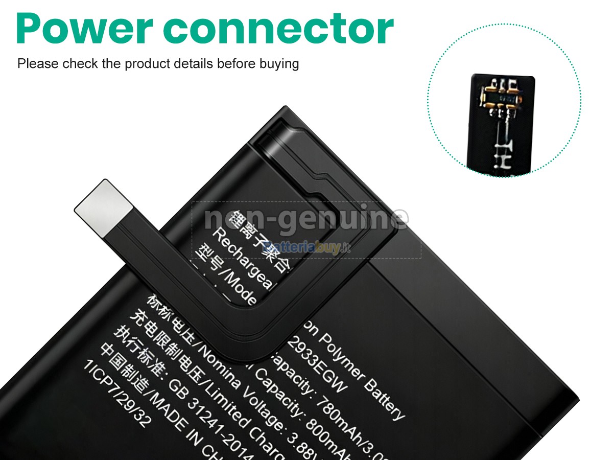 Batteria per Huawei KIDS WATCH 5