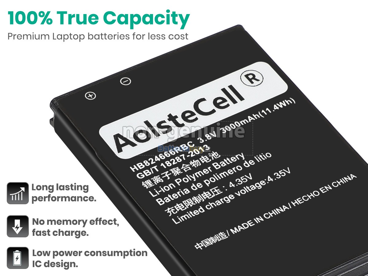 Batteria per Huawei HB824666RBC