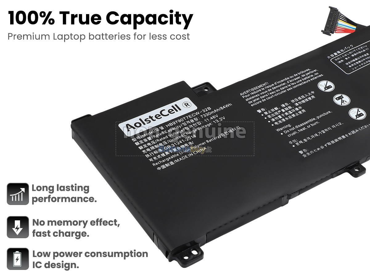 Batteria per Huawei HB9790T7ECW-32B