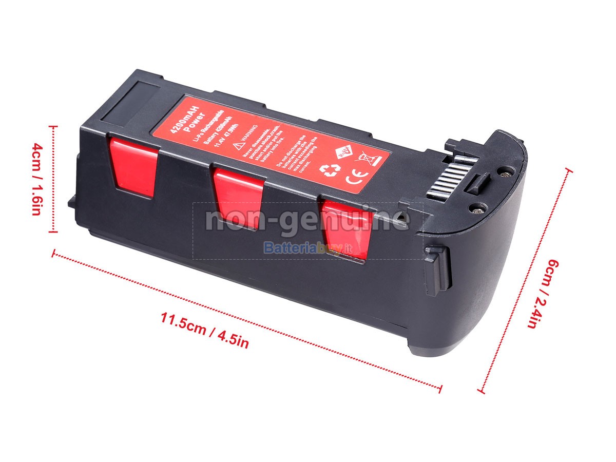 Batteria per Hubsan HBS117RX