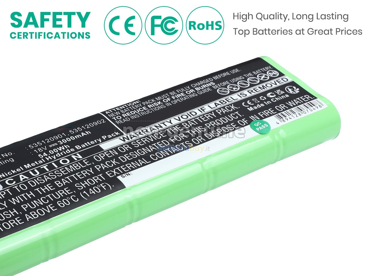 Batteria per Husqvarna 535120902