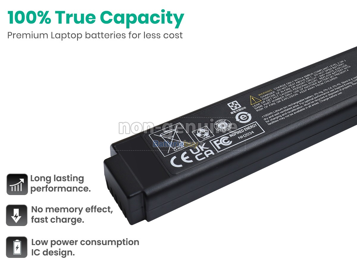 Batteria per Inspired Energy NH2034HD34