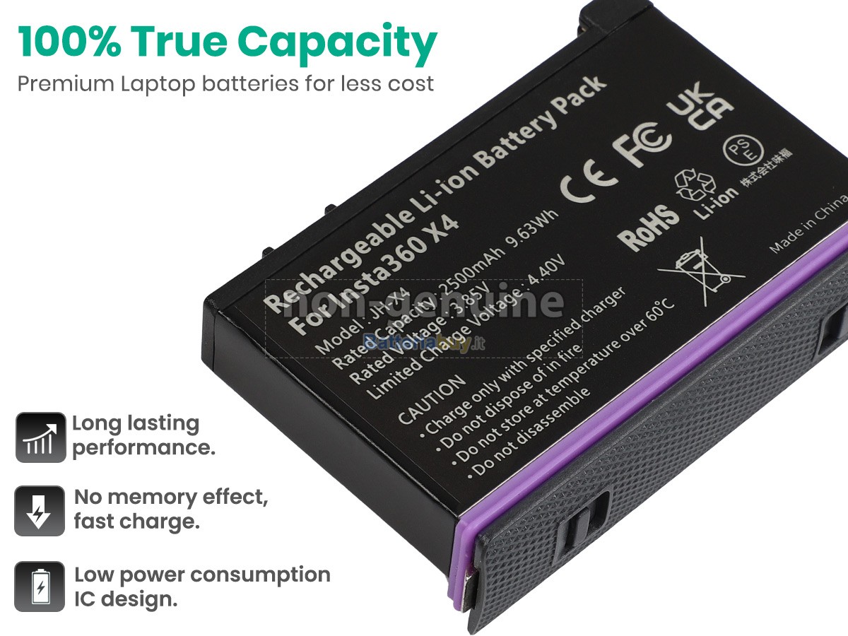 Batteria per Insta360 X4