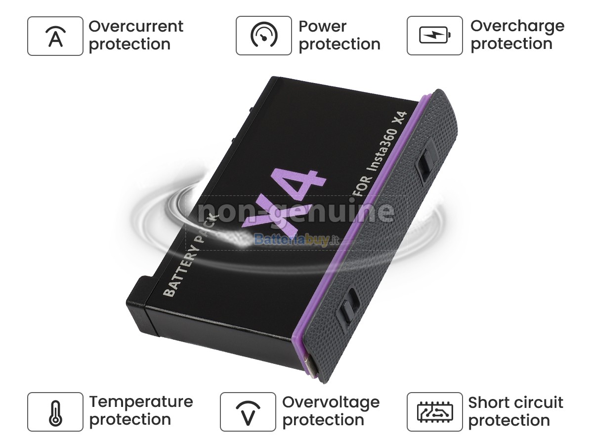 Batteria per Insta360 X4