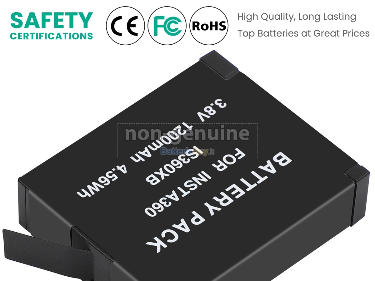 Batteria per Insta360 IS360XB