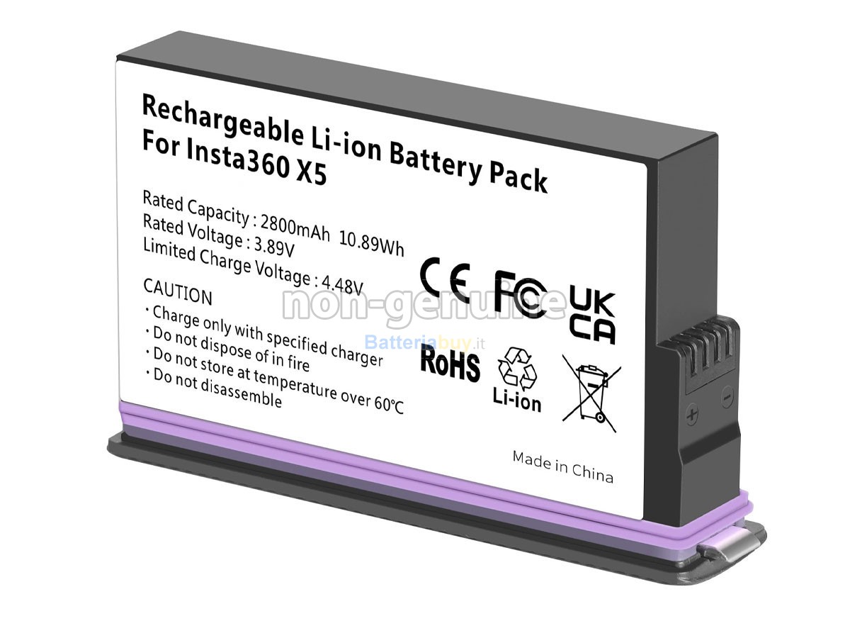 Batteria per Insta360 X5