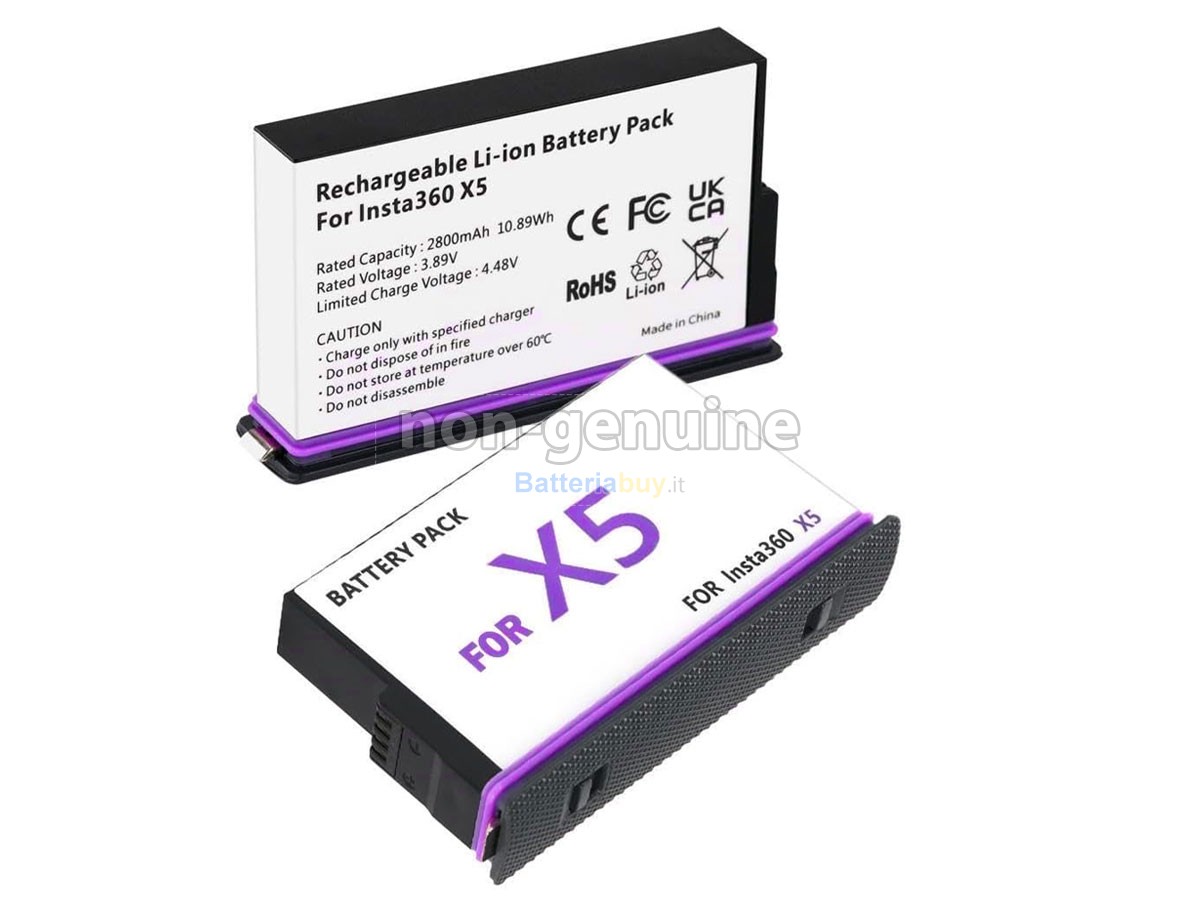Batteria per Insta360 X5