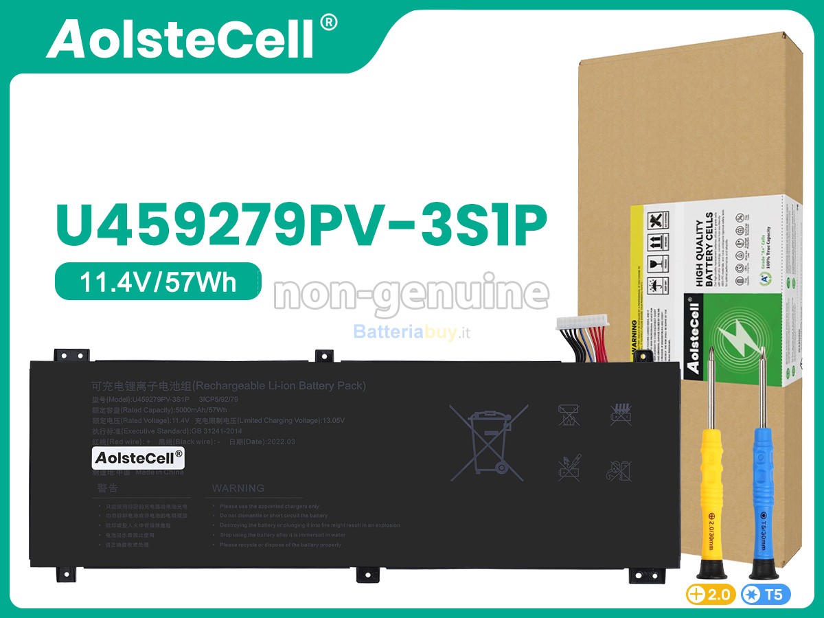 Batteria per IPASON U459279PV-3S1P