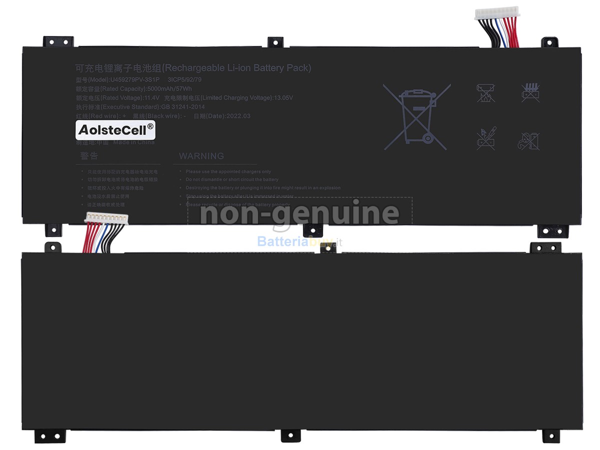 Batteria per IPASON U459279PV-3S1P