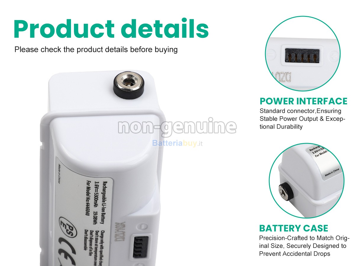 Batteria per iRobot 4446040