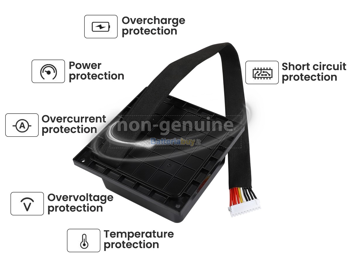 Batteria per JBL GSP-ICR2S4P-PB350A