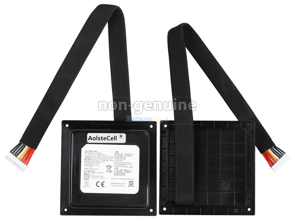 Batteria per JBL GSP-ICR2S4P-PB350A