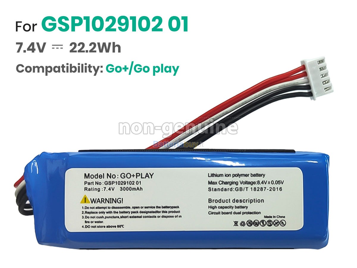 Batteria per JBL GSP1029102 01