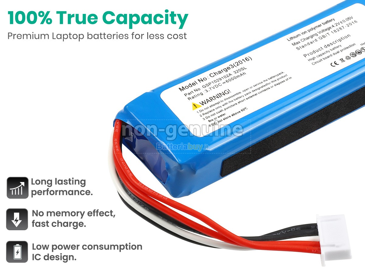 Batteria per JBL CHARGE 3 2016