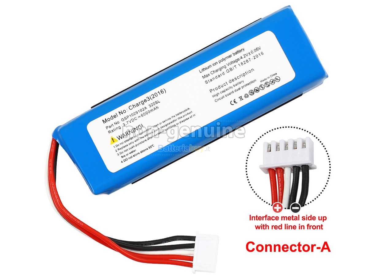 Batteria per JBL CHARGE 3 2016