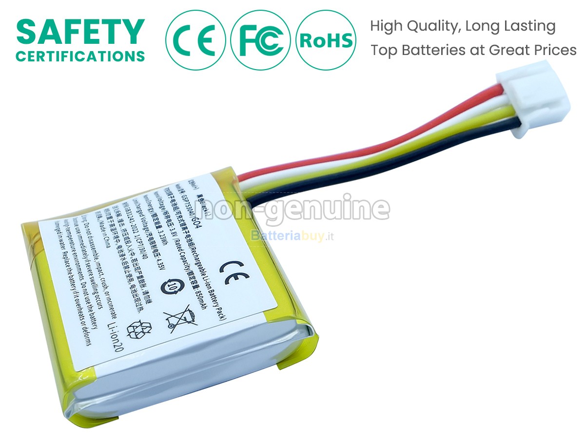 Batteria per JBL GSP753040