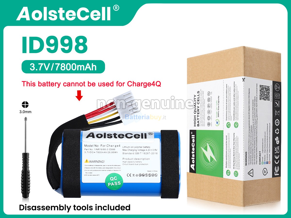 Batteria per JBL SUN-INTE-118