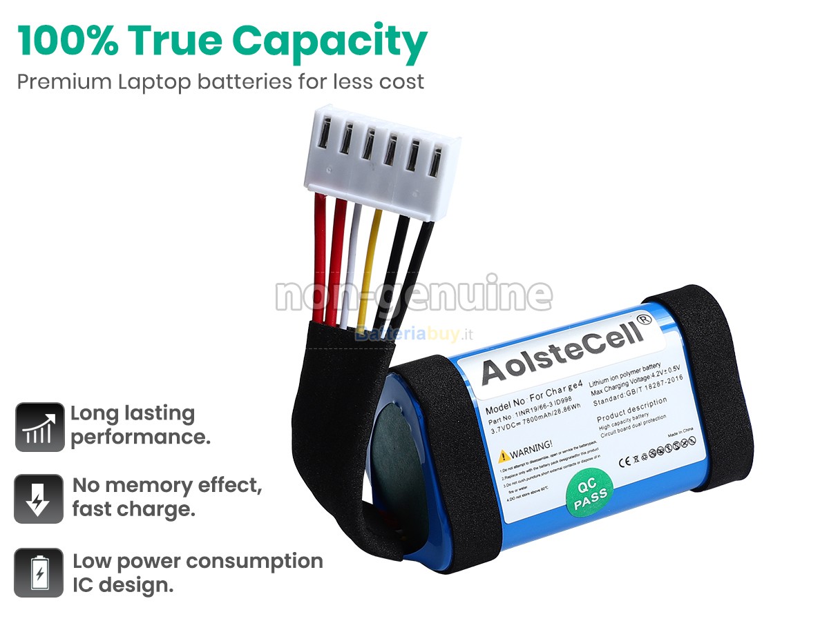 Batteria per JBL SUN-INTE-118