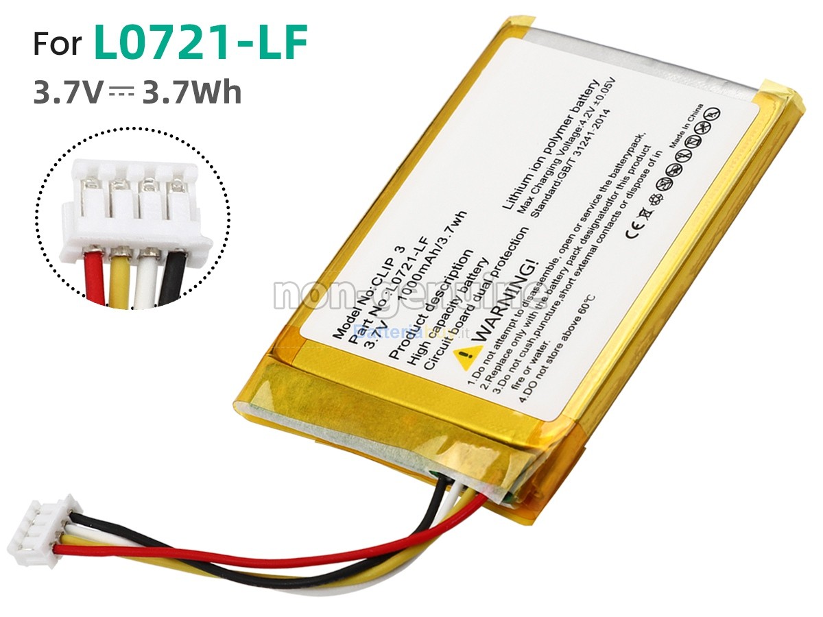 Batteria per JBL CLIP 3AN