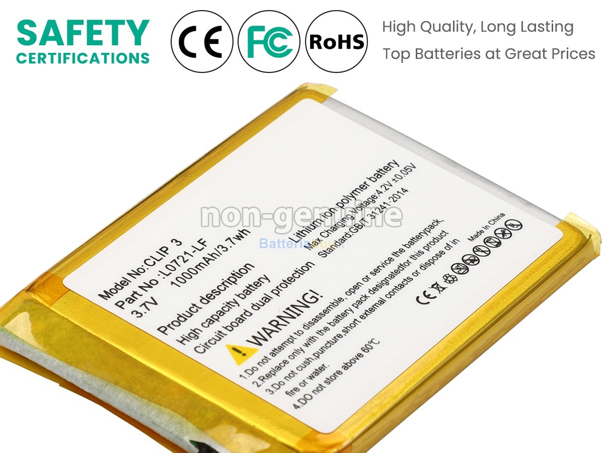 Batteria per JBL CLIP 3AN