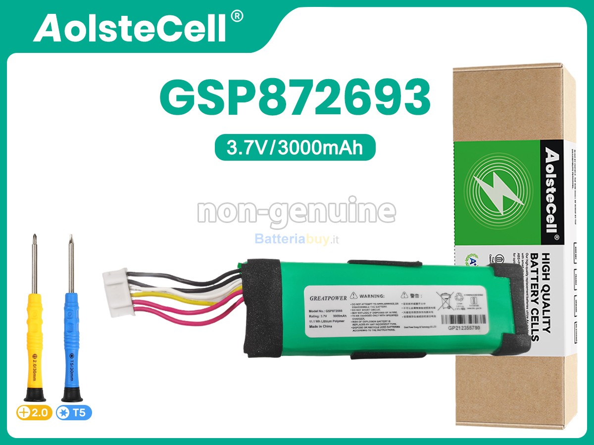Batteria per JBL FLIP ESSENTIAL