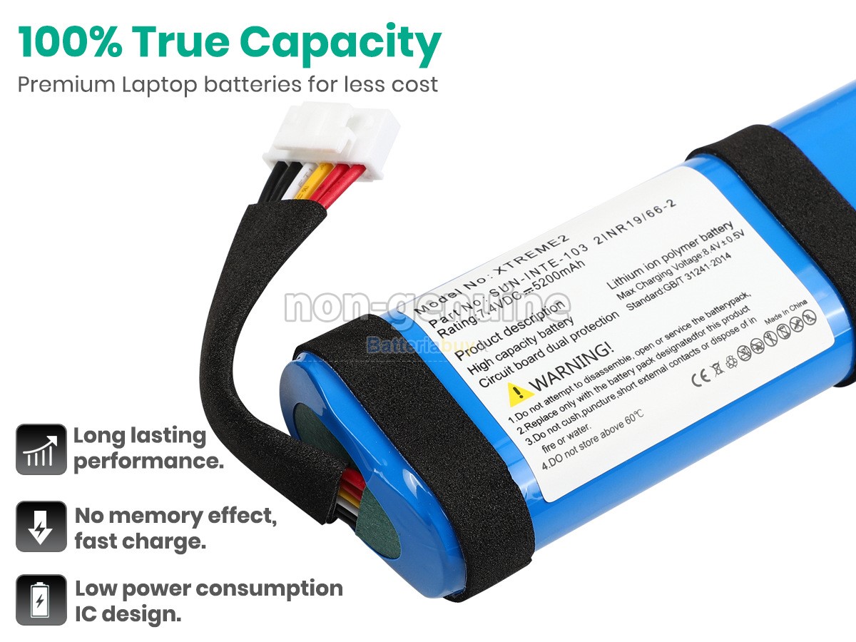 Batteria per JBL SUN-INTE-103