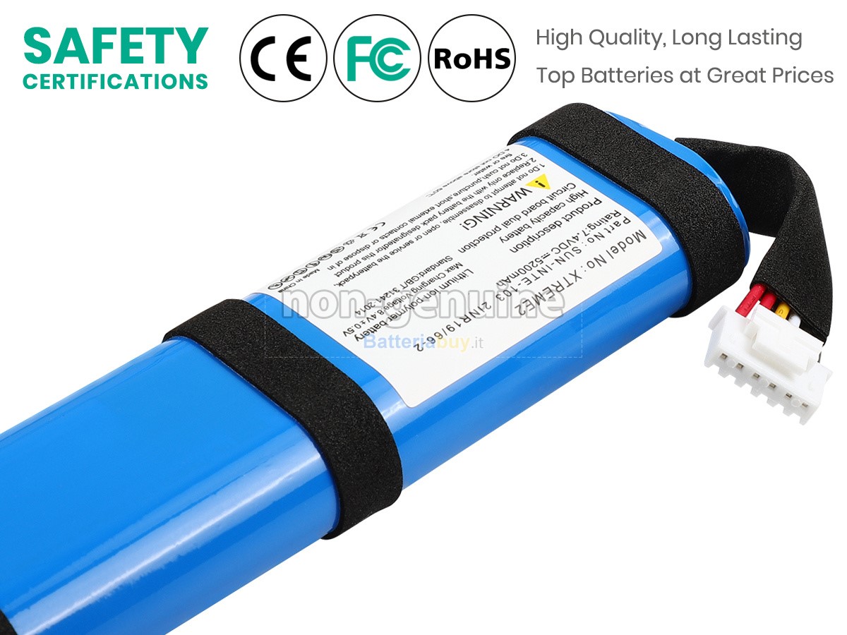 Batteria per JBL SUN-INTE-103