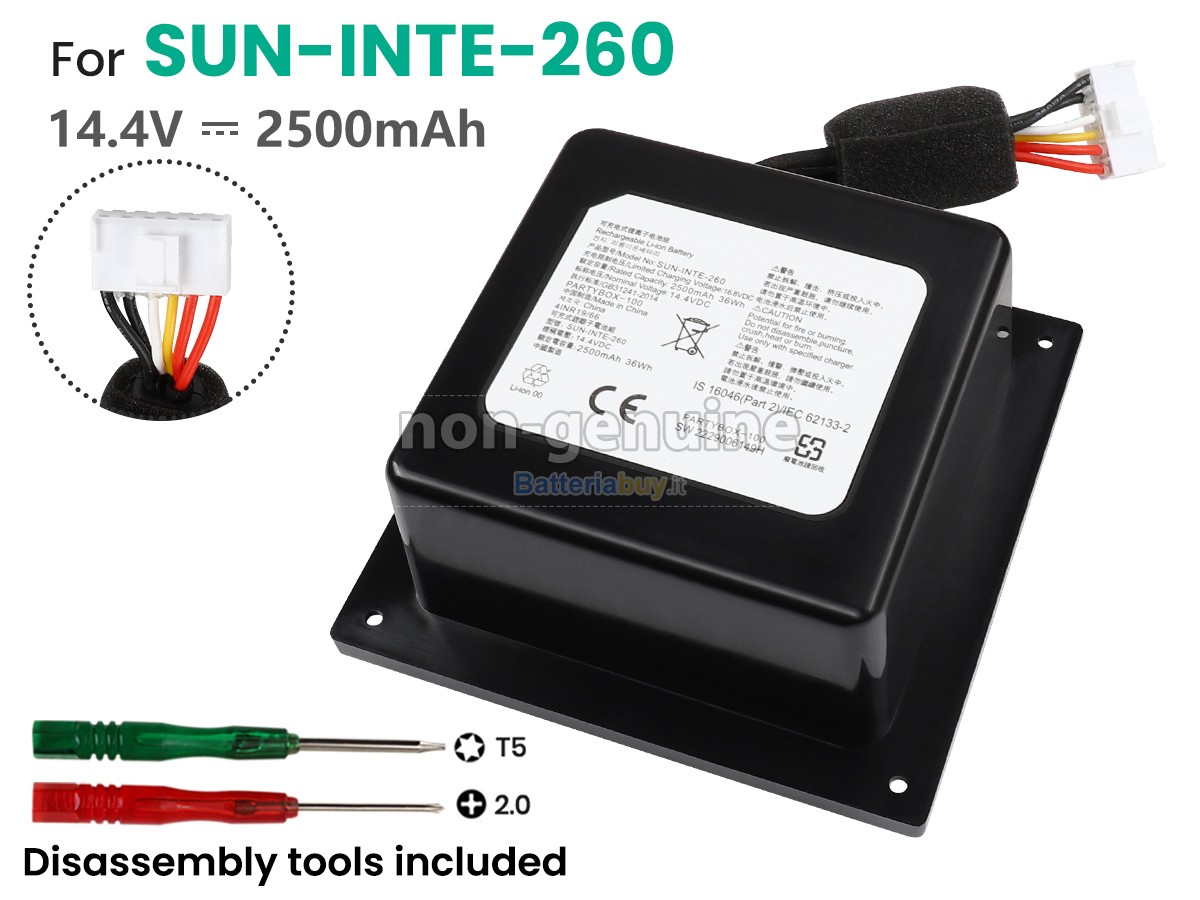 Batteria per JBL SUN-INTE-260