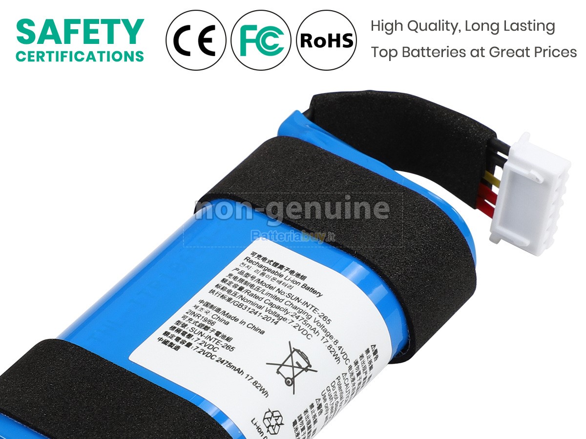 Batteria per JBL SUN-INTE-265