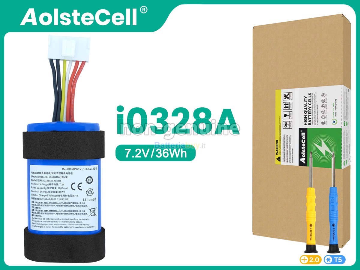 Batteria per JBL I0328A