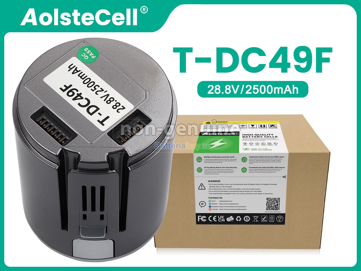 Batteria per JIMMY T-DC49F