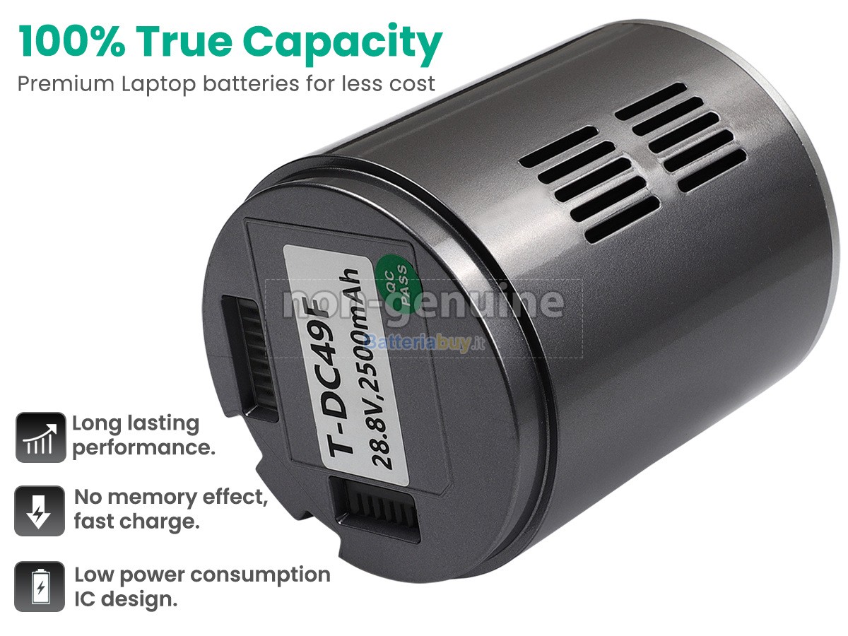 Batteria per JIMMY T-DC49F