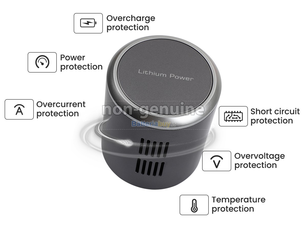 Batteria per JIMMY T-DC49F