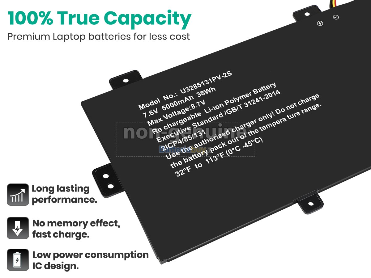 Batteria per Jumper U3285131P-2S