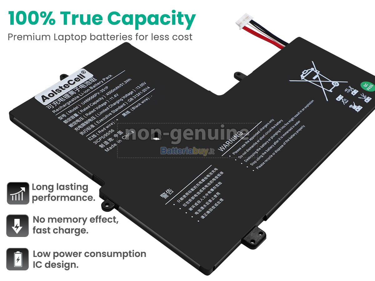 Batteria per Jumper JNB11 X5-16265