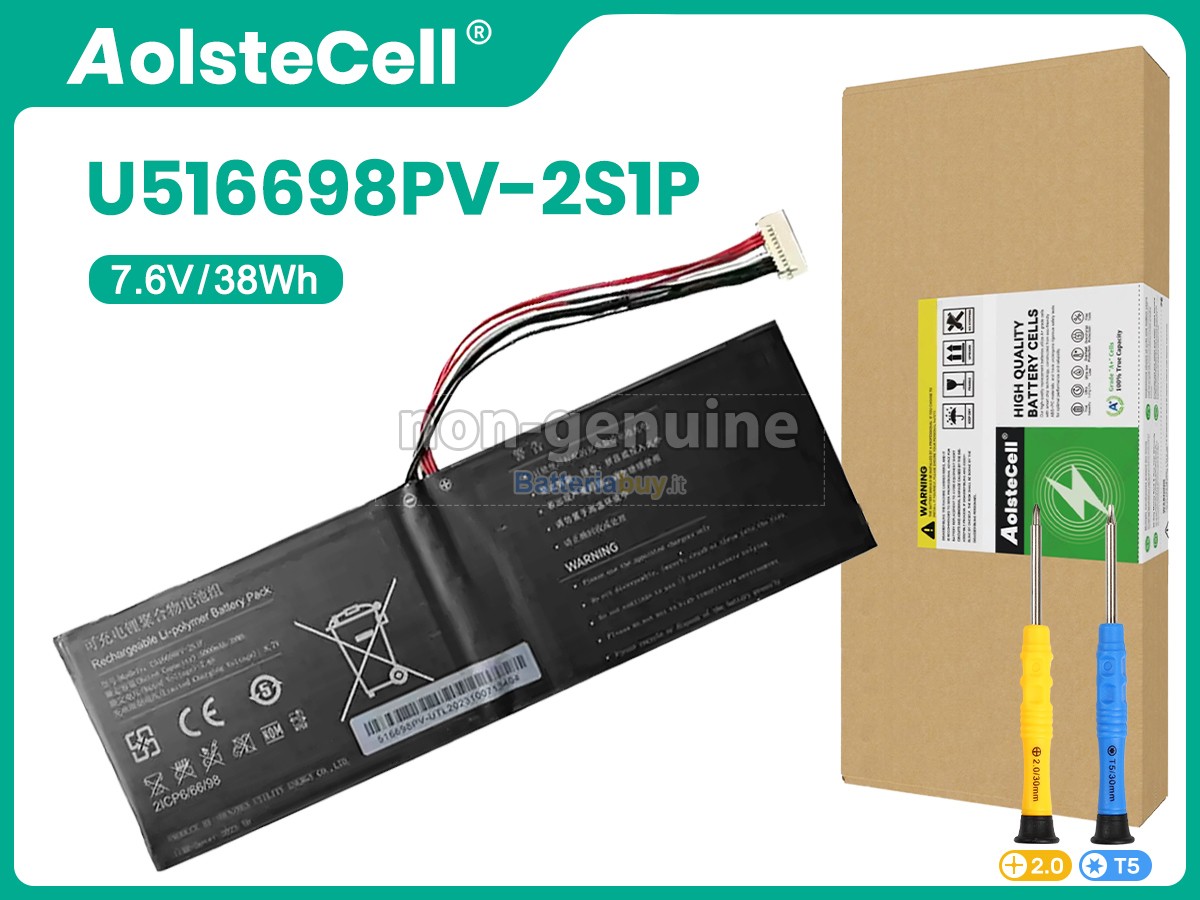 Batteria per Jumper U516698PV-2S1P