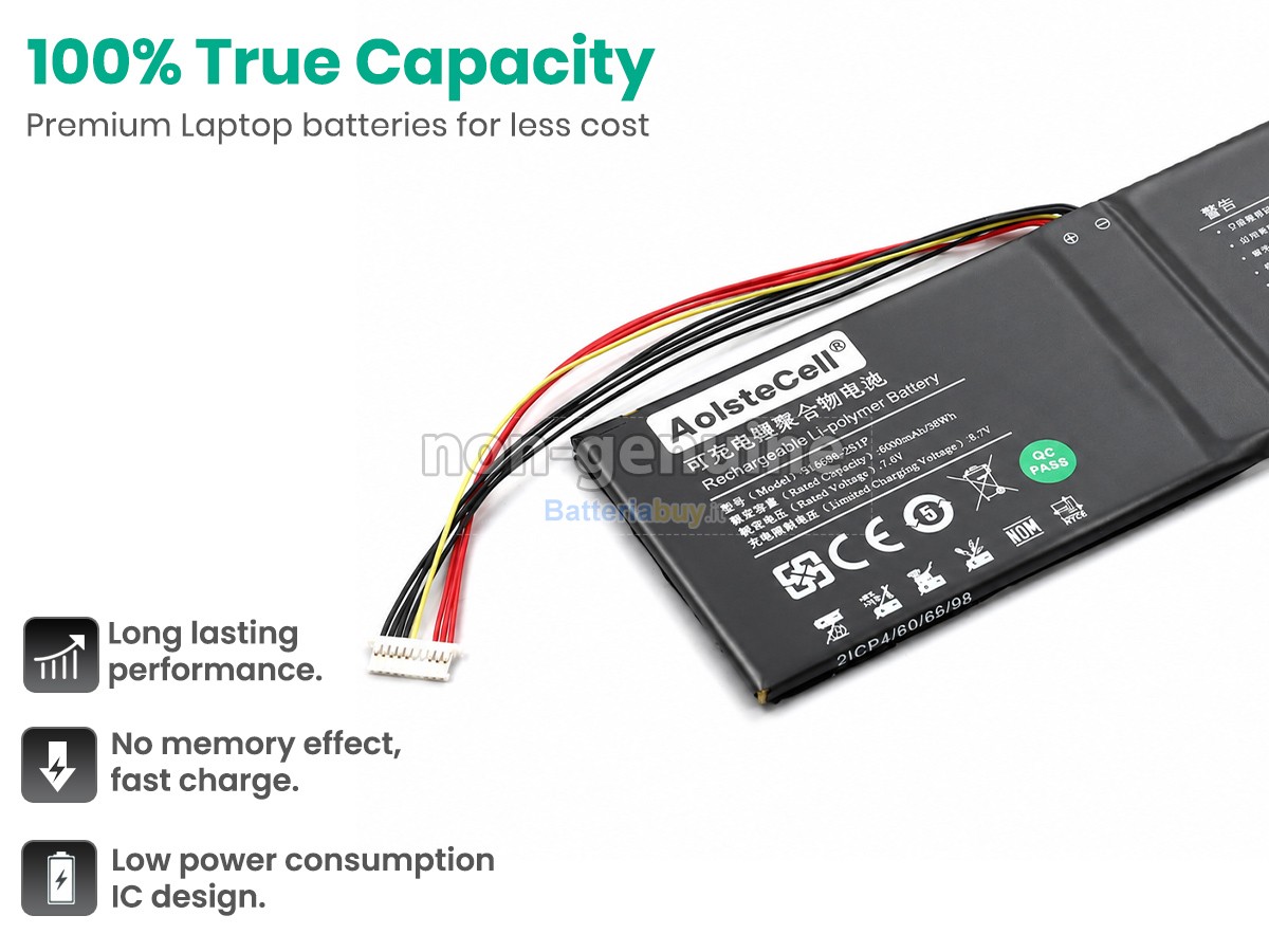 Batteria per Jumper EZBOOK S5 12256