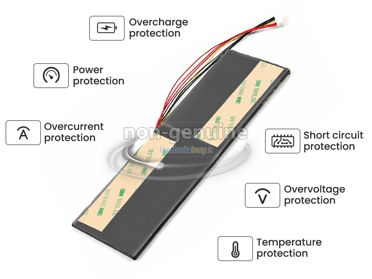 Batteria per Jumper EZBOOK S5 12256