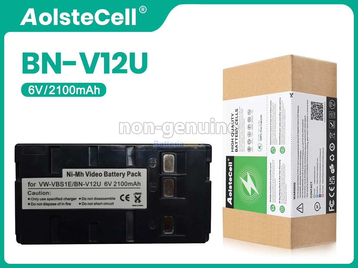 Batteria per JVC PANASONIC VW-VBH1E