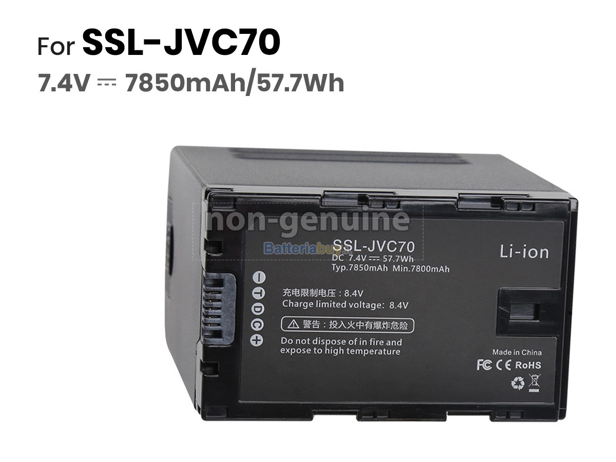Batteria per JVC SSL-JVC75