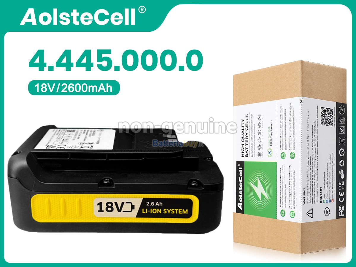 Batteria per Karcher HV 1/1 BP FS PACK