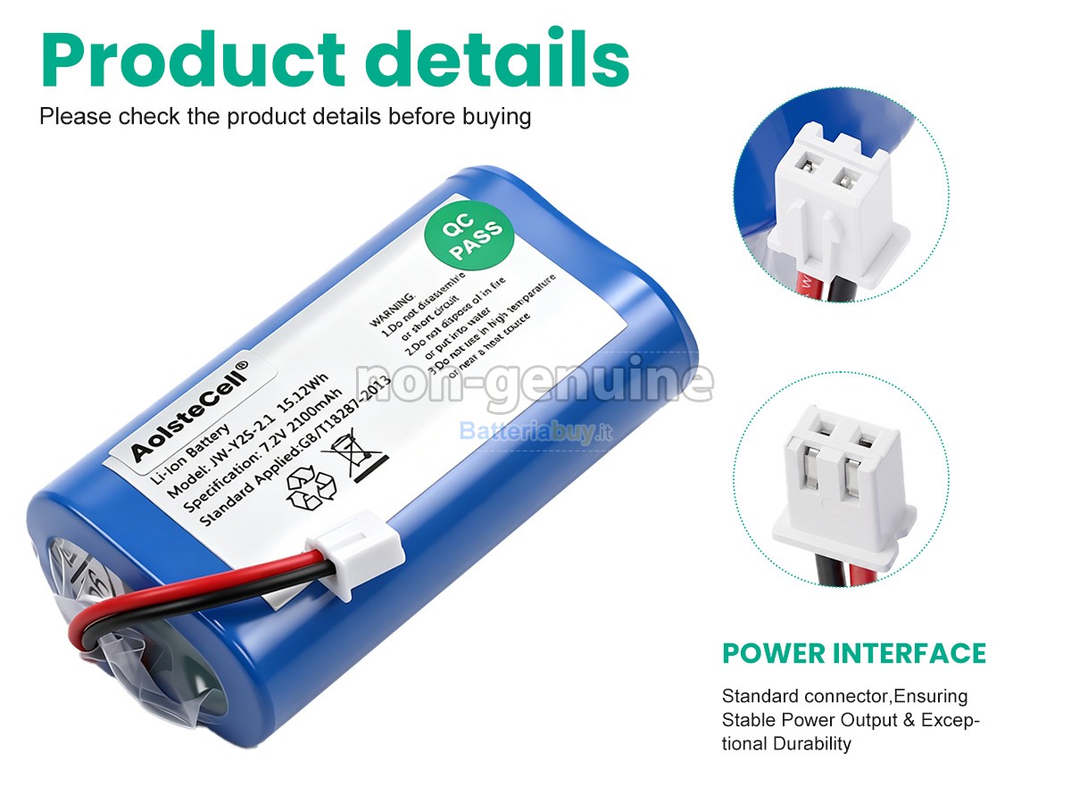 Batteria per Kernelmed KN-9000B