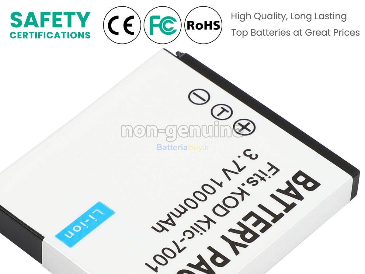 Batteria per Kodak EASYSHARE MD1063