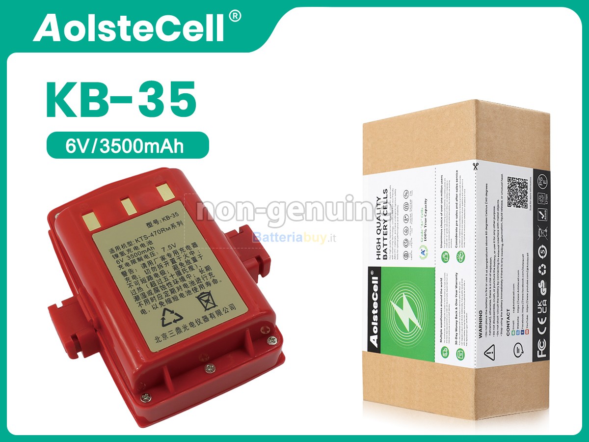 Batteria per Kolida KTS-470RM