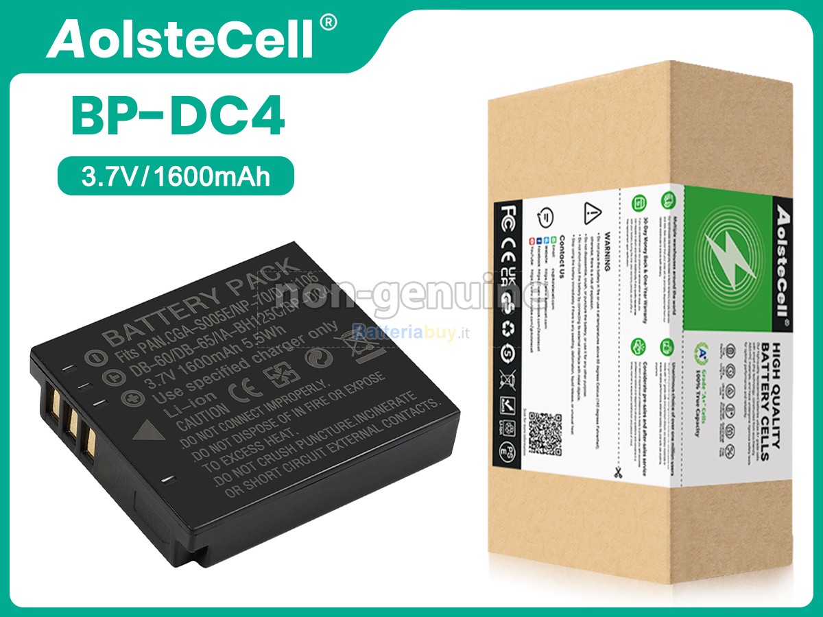 Batteria per Leica D-LUX4