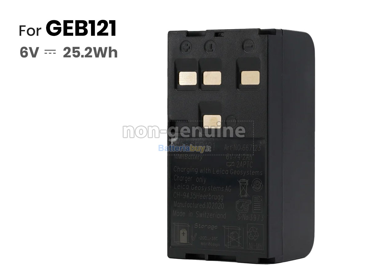 Batteria per Leica GEB121